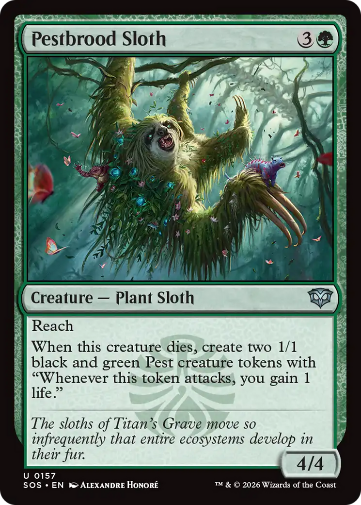 Pestbrood Sloth [Secrets of Strixhaven] | Good Games Morley