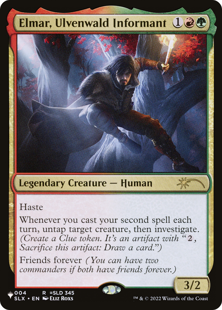 Elmar, Ulvenwald Informant [The List] | Good Games Morley