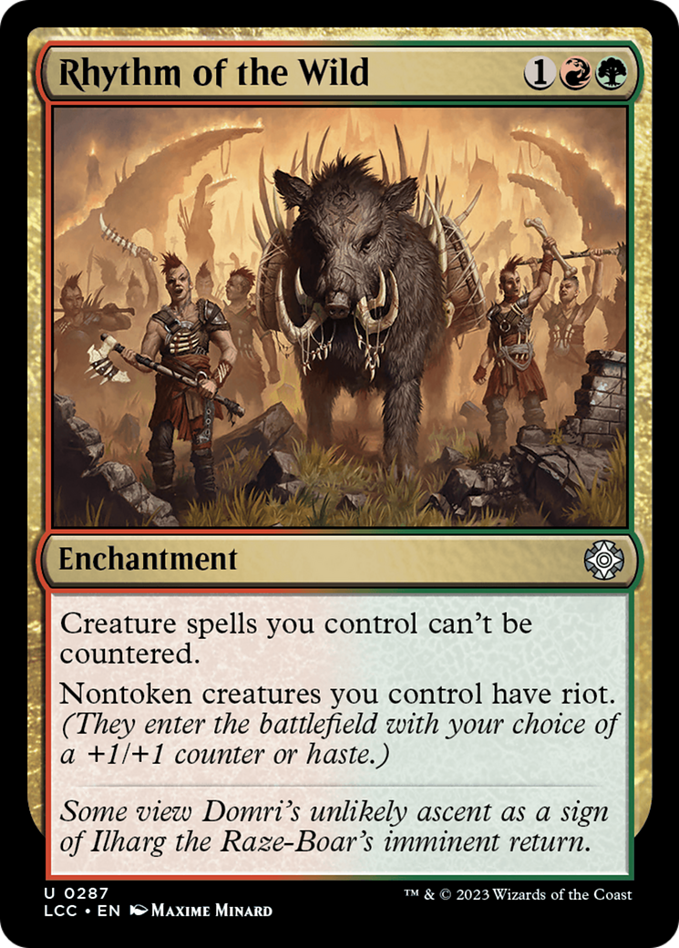 Rhythm of the Wild [The Lost Caverns of Ixalan Commander] | Good Games Morley