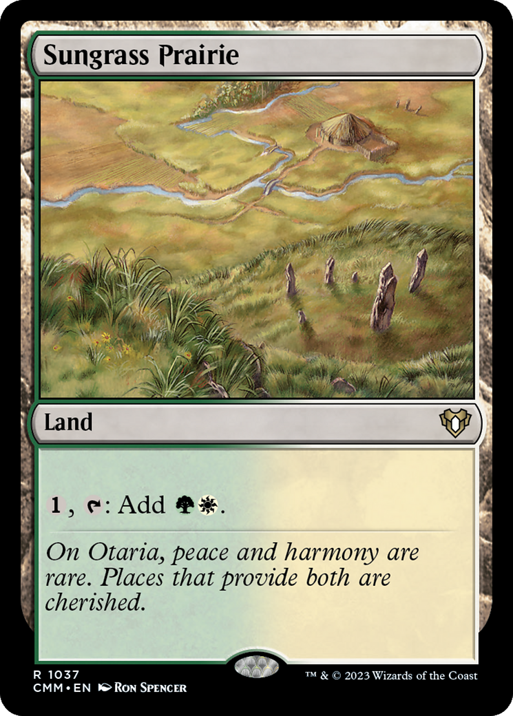 Sungrass Prairie [Commander Masters] | Good Games Morley