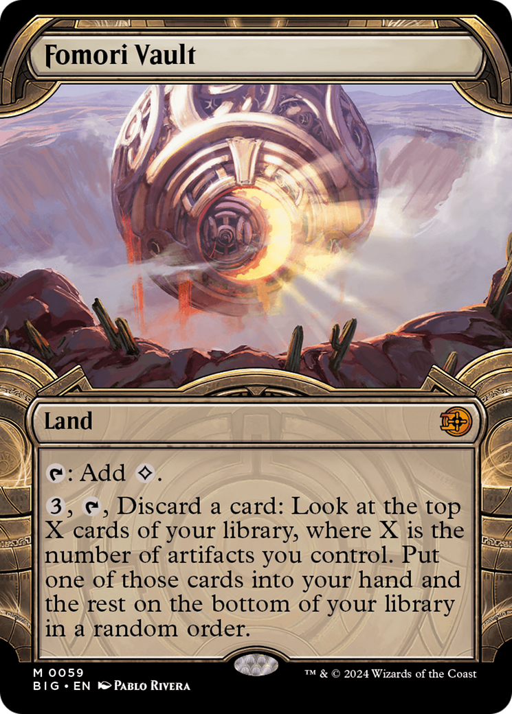 Fomori Vault (Showcase) [Outlaws of Thunder Junction: The Big Score] | Good Games Morley