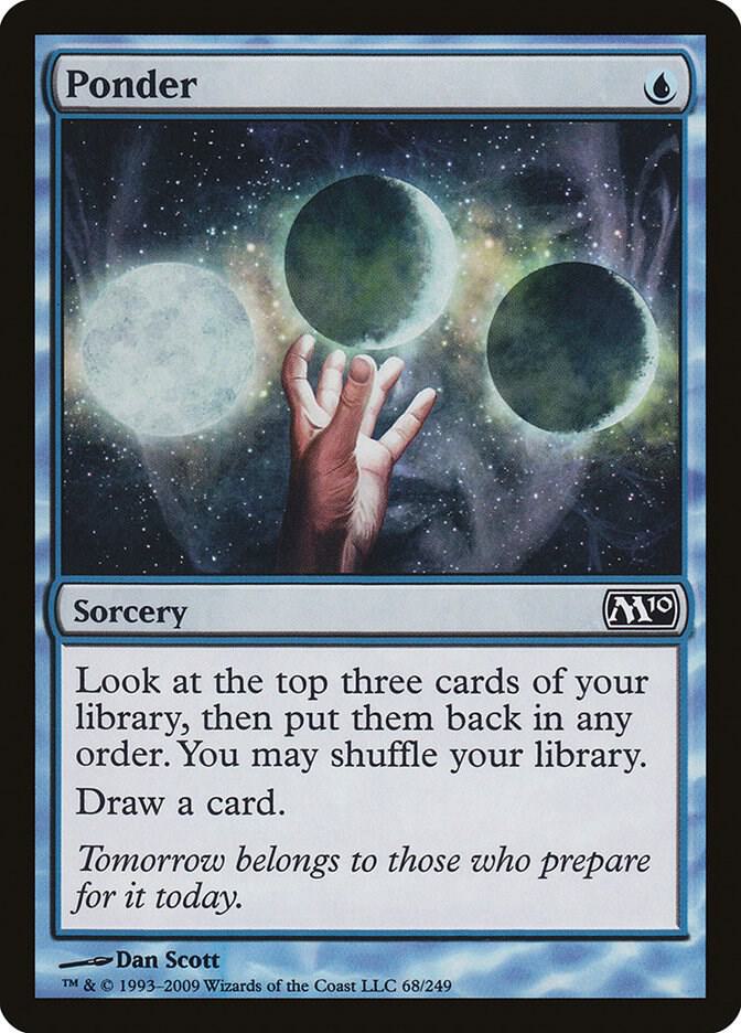 Ponder 68/249 (Magic 2010 (M10))  | Good Games Morley