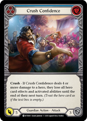 Crush Confidence (Blue) [U-WTR065] (Welcome to Rathe Unlimited)  Unlimited Rainbow Foil | Good Games Morley