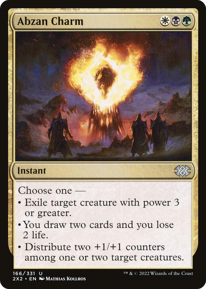 Abzan Charm 166/331 (Double Masters 2022)  | Good Games Morley