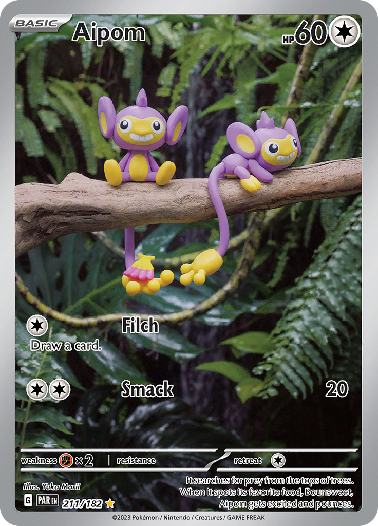 Aipom (211/182) [Scarlet & Violet: Paradox Rift] | Good Games Morley