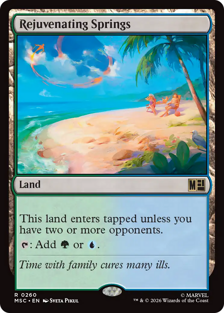 Rejuvenating Springs [Marvel Super Heroes Commander] | Good Games Morley