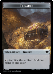Treasure // Ogre Double-Sided Token [Commander Masters Tokens] | Good Games Morley