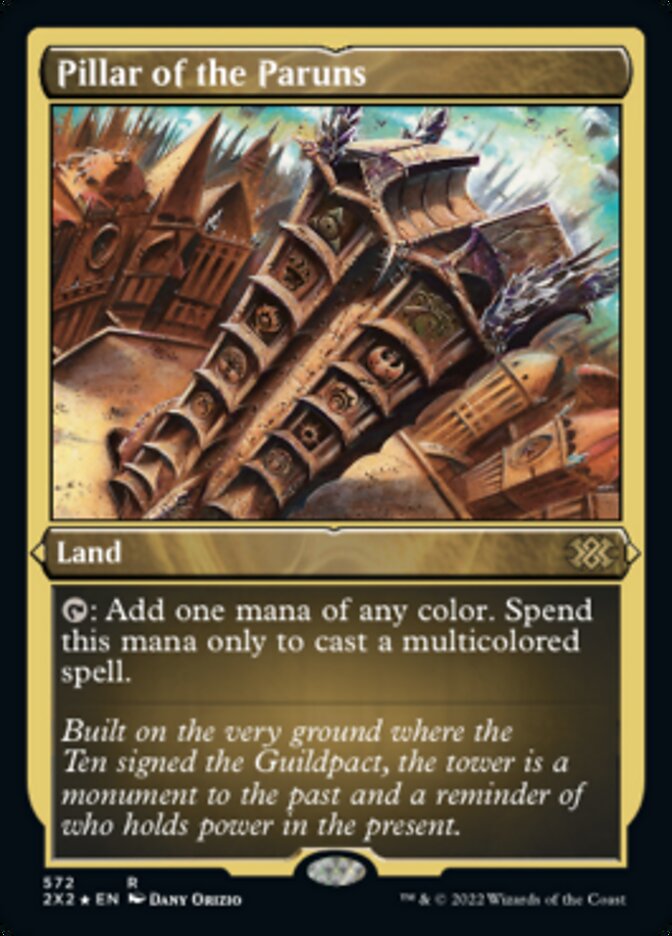 Pillar of the Paruns (Foil Etched) [Double Masters 2022] | Good Games Morley