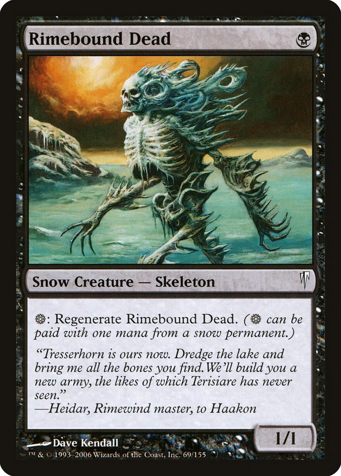 Rimebound Dead 69/155 (Coldsnap)  - Foil | Good Games Morley