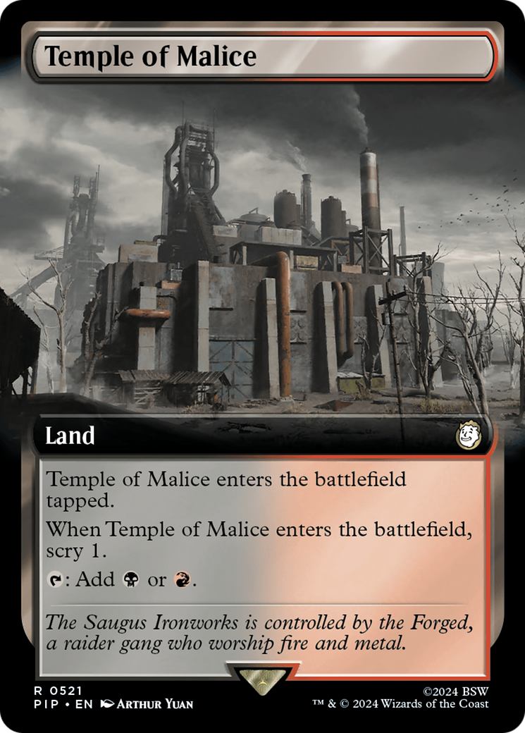 Temple of Malice (Extended Art) [Fallout] | Good Games Morley