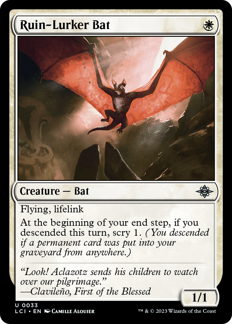 Ruin-Lurker Bat [The Lost Caverns of Ixalan] | Good Games Morley