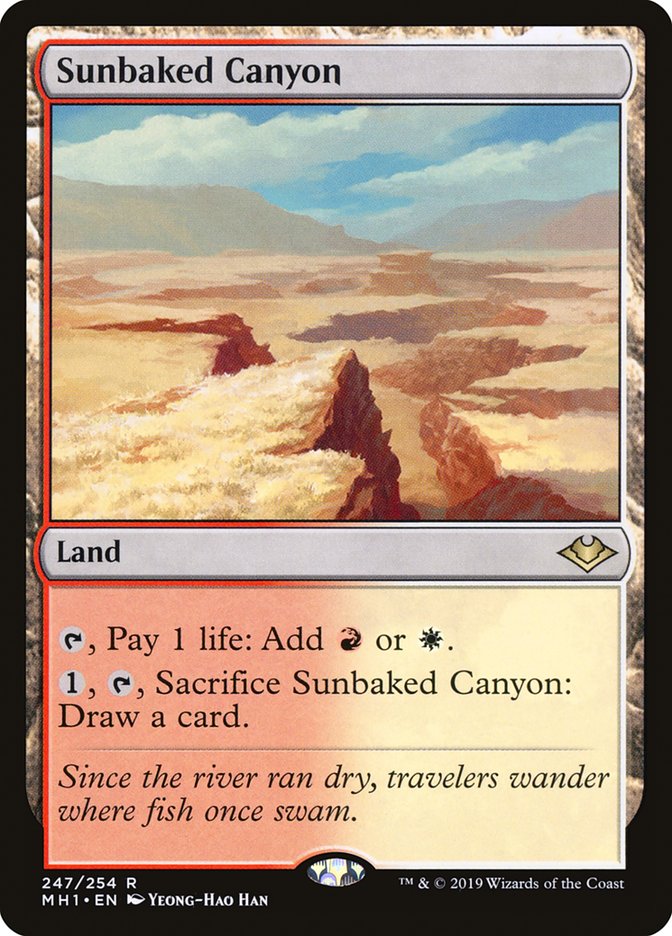 Sunbaked Canyon [Modern Horizons] | Good Games Morley