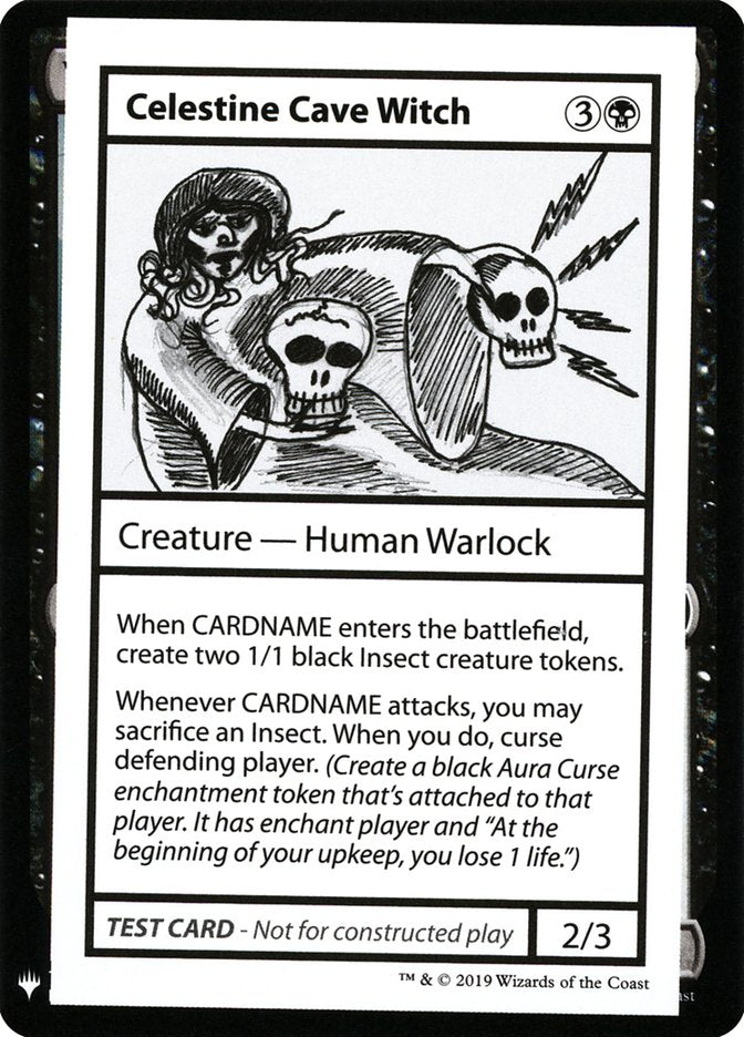 Celestine Cave Witch [Mystery Booster Playtest Cards] | Good Games Morley