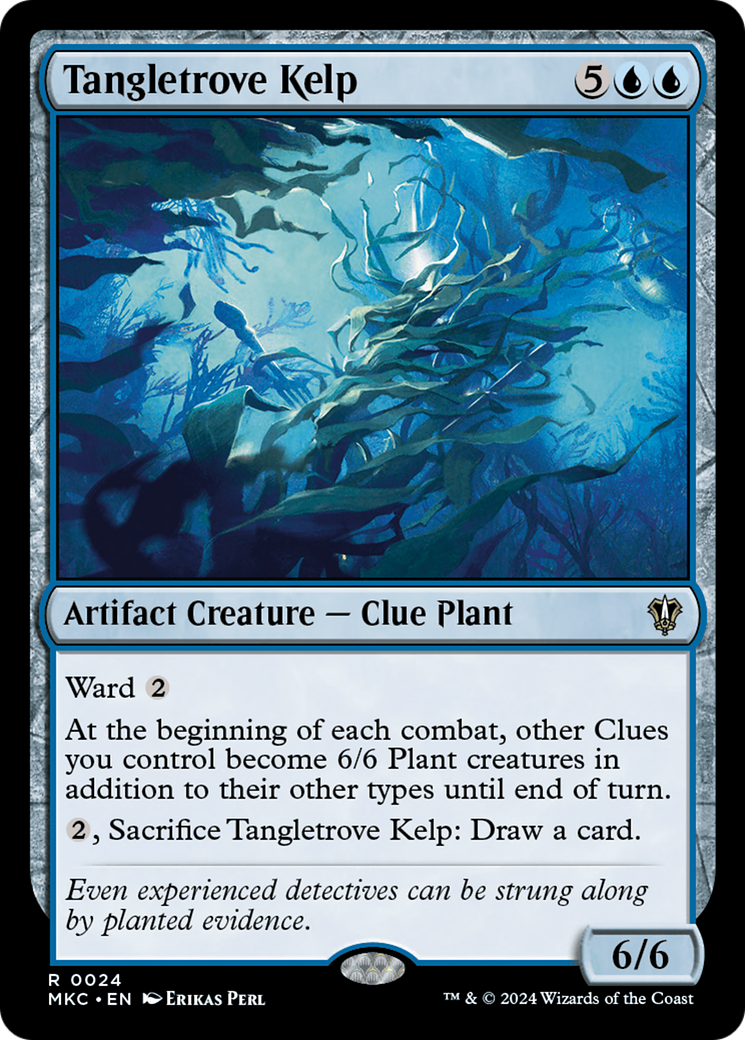 Tangletrove Kelp [Murders at Karlov Manor Commander] | Good Games Morley