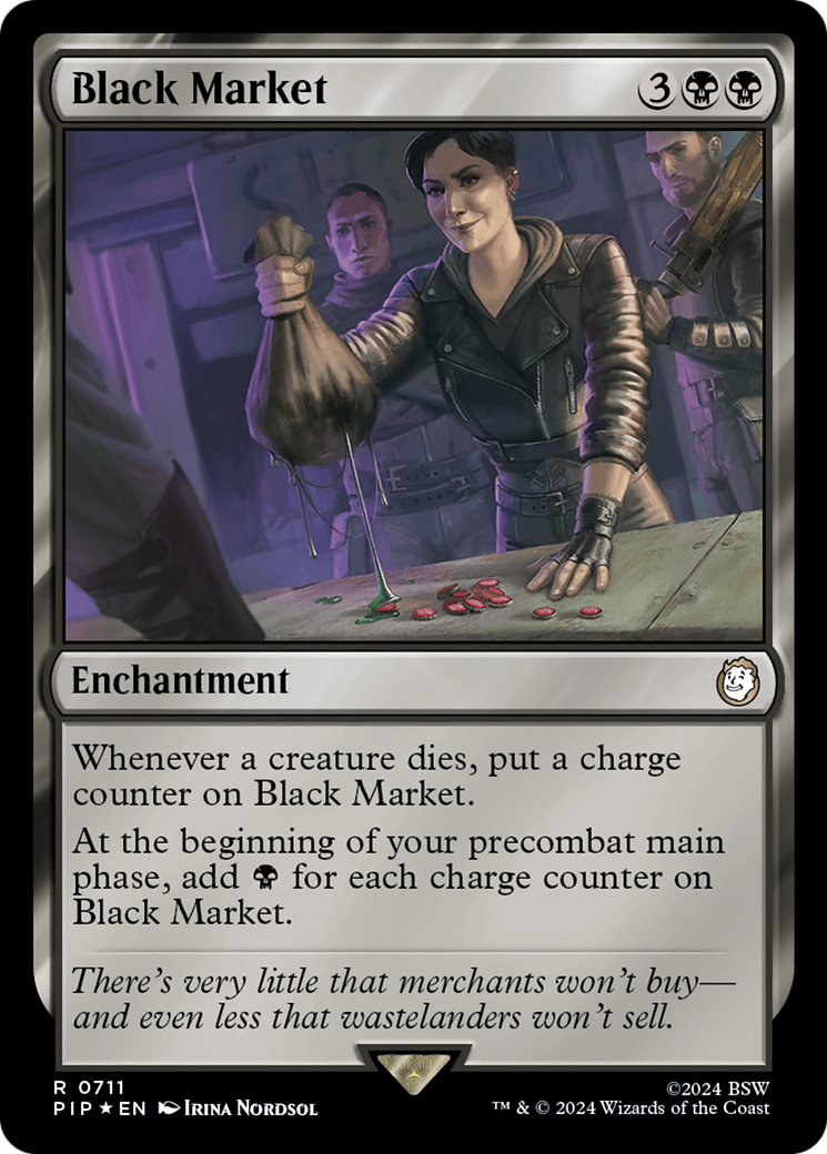 Black Market (Surge Foil) [Fallout] | Good Games Morley