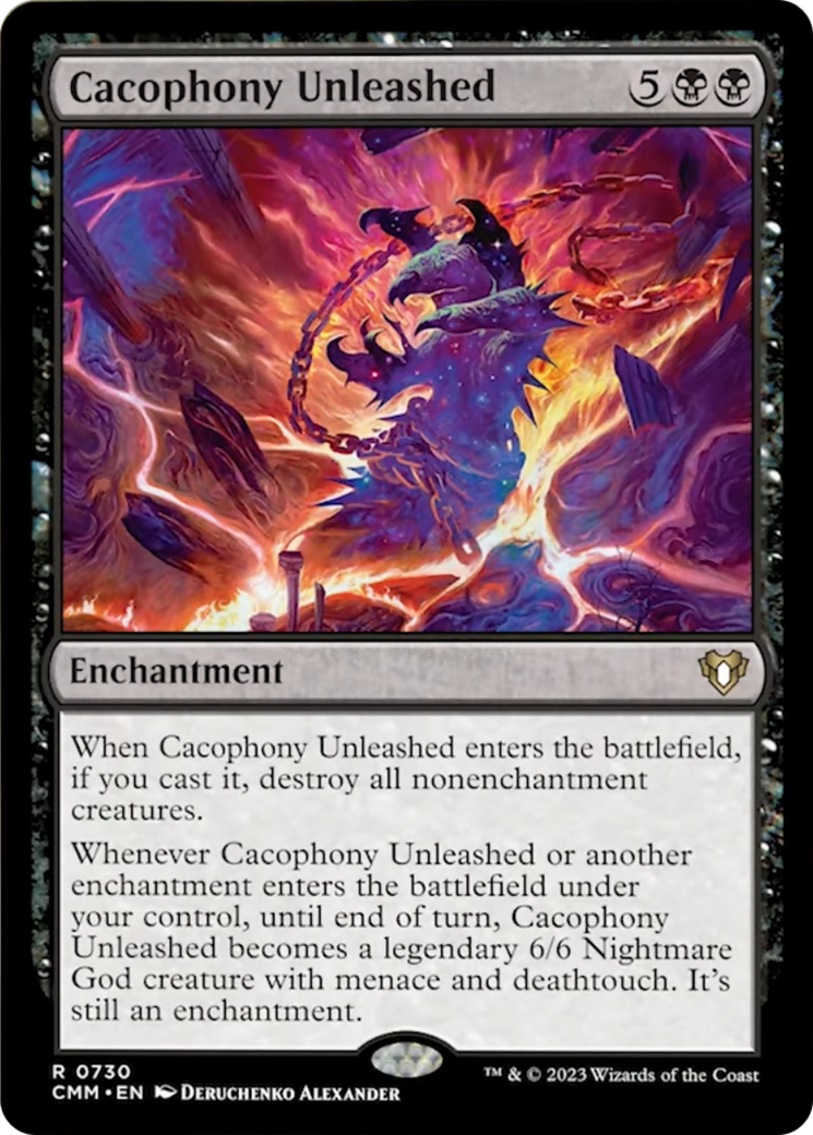 Cacophony Unleashed [Commander Masters] | Good Games Morley