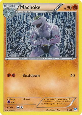 Machoke (14/30) [XY: Trainer Kit 2 - Latios] | Good Games Morley