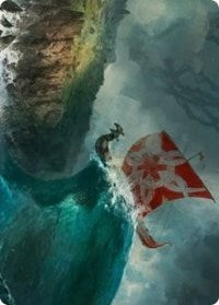 Run Ashore Art Card [Kaldheim Art Series] | Good Games Morley