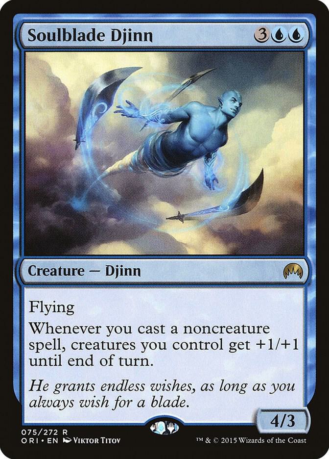 Soulblade Djinn 75/272 (Magic Origins)  - Foil | Good Games Morley