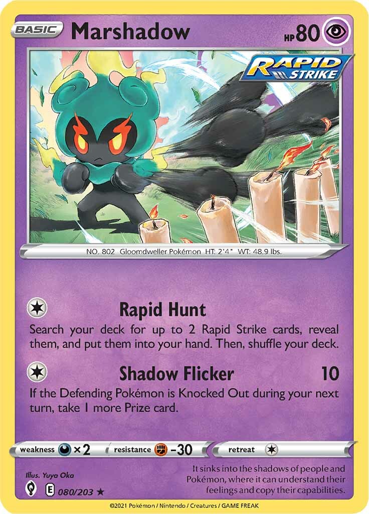 Marshadow (080/203) [Sword & Shield: Evolving Skies] | Good Games Morley
