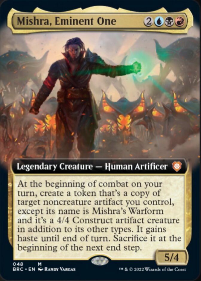 Mishra, Eminent One (Extended Art) [The Brothers' War Commander] | Good Games Morley