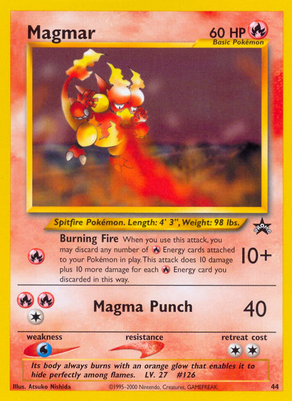 Magmar (44) [Wizards of the Coast: Black Star Promos] | Good Games Morley