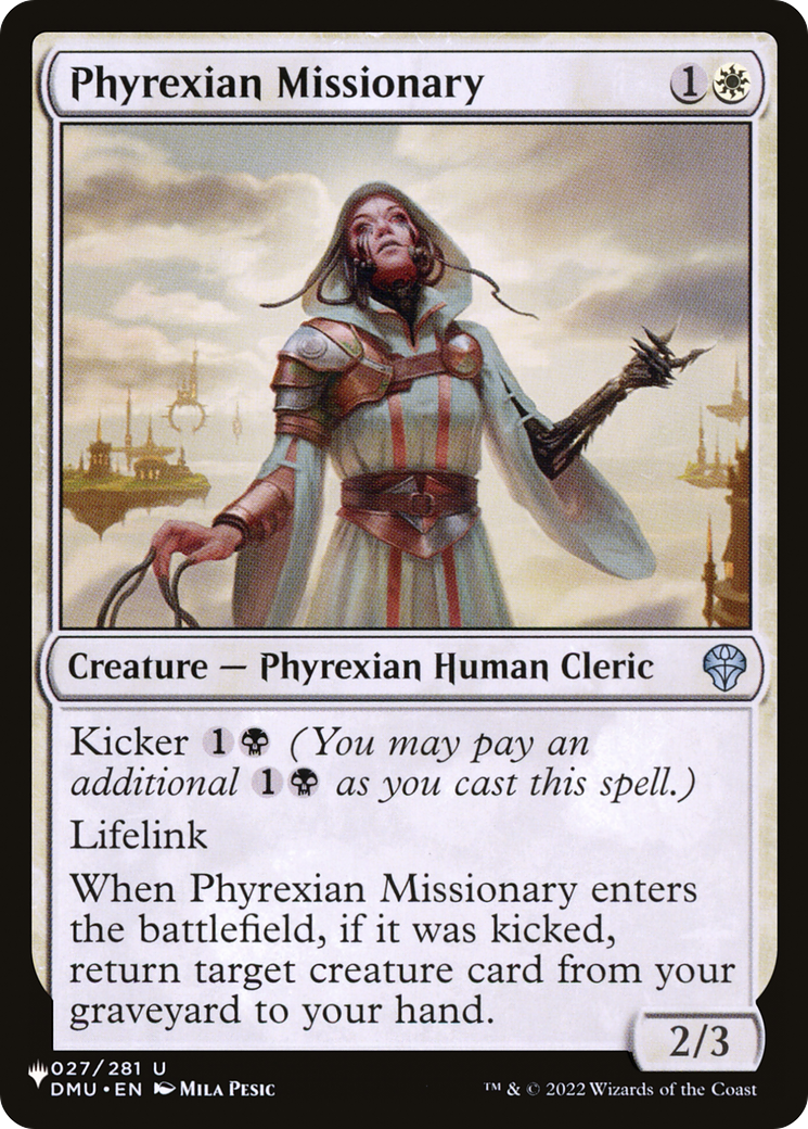 Phyrexian Missionary [The List] | Good Games Morley