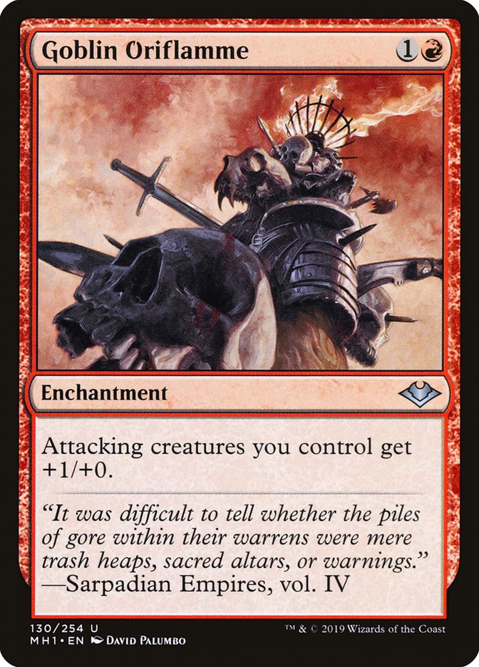 Goblin Oriflamme [Modern Horizons] | Good Games Morley