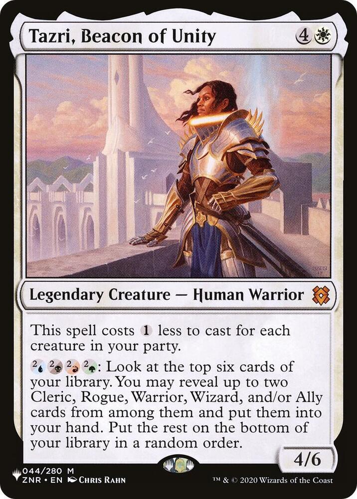 Tazri Beacon of Unity ZNR-44/5075 (The List Reprints)  | Good Games Morley