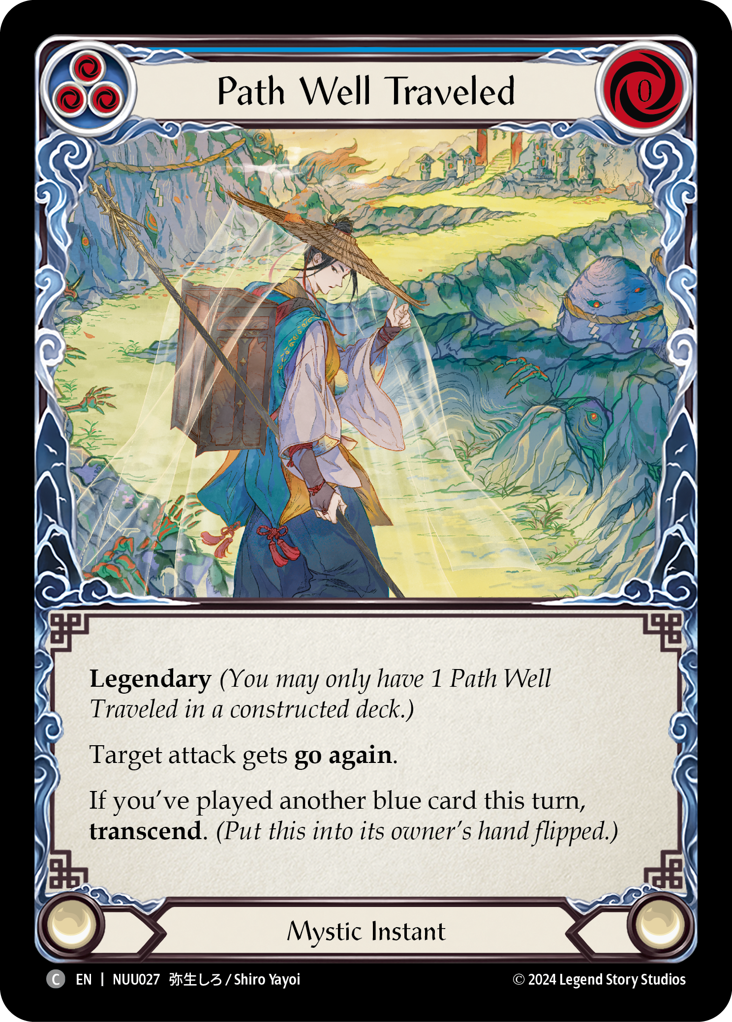 Path Well Traveled [NUU027] (Part the Mistveil Nuu Blitz Deck) | Good Games Morley