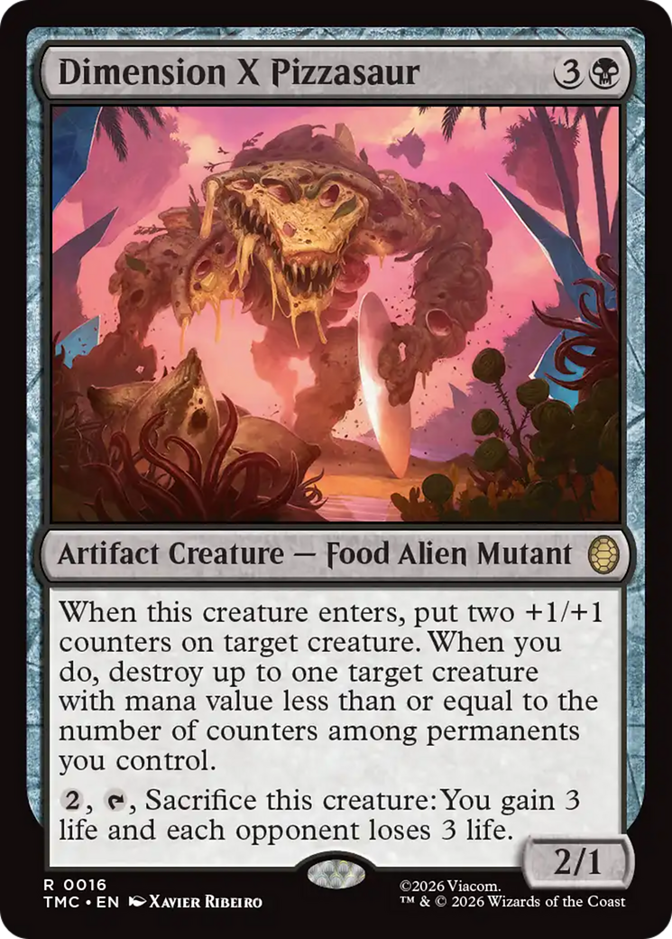 Dimension X Pizzasaur [Teenage Mutant Ninja Turtles Commander] | Good Games Morley