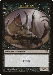 Angel // Demon Double-Sided Token [Avacyn Restored Tokens] | Good Games Morley