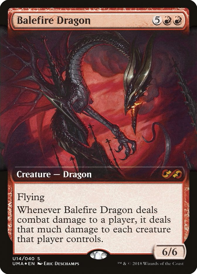 Balefire Dragon (Topper) [Ultimate Masters Box Topper] | Good Games Morley