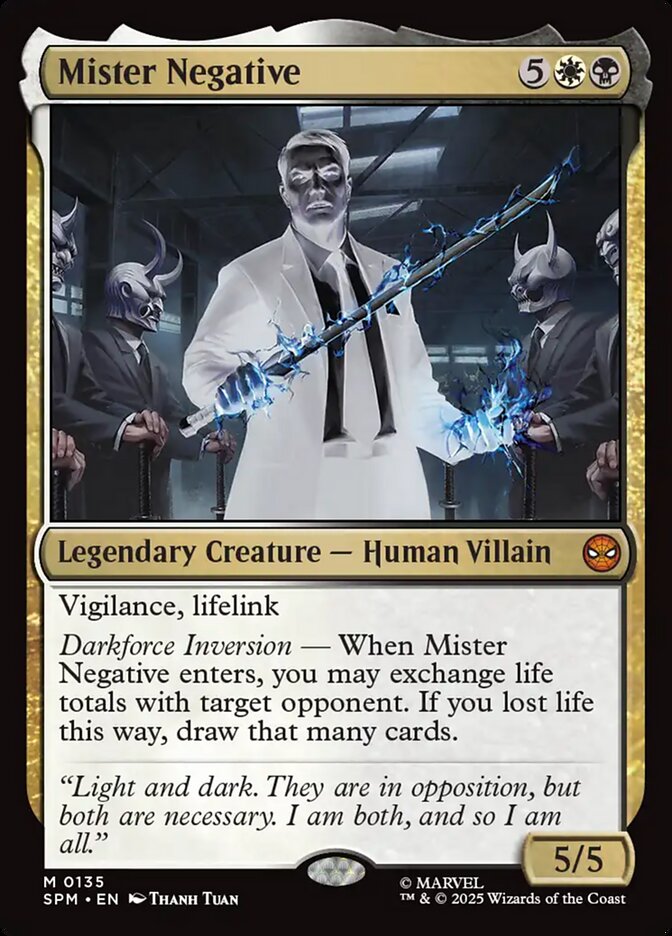 Mister Negative 135/198 (Marvel's Spider-Man)  | Good Games Morley