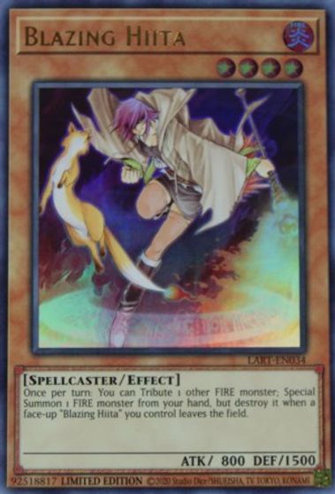 Blazing Hiita [LART-EN034] Common | Good Games Morley