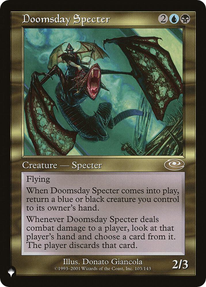 Doomsday Specter PLS-103/5075 (The List Reprints)  | Good Games Morley