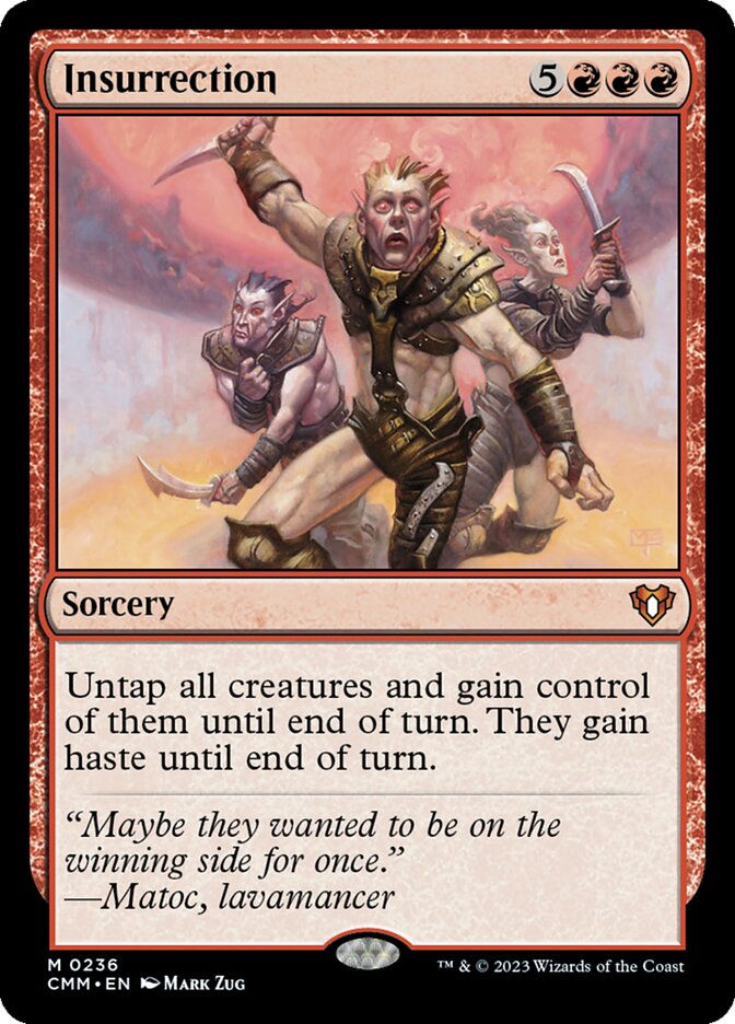 Insurrection 236/451 (Commander Masters)  | Good Games Morley