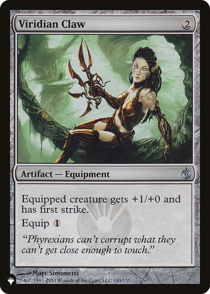 Viridian Claw MBS-143/5075 (The List Reprints)  | Good Games Morley