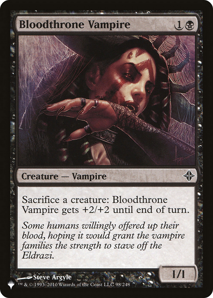 Bloodthrone Vampire [The List] | Good Games Morley