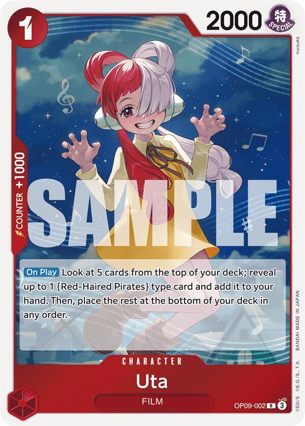 Uta OP09-002 (Emperors in the New World)  - Foil | Good Games Morley