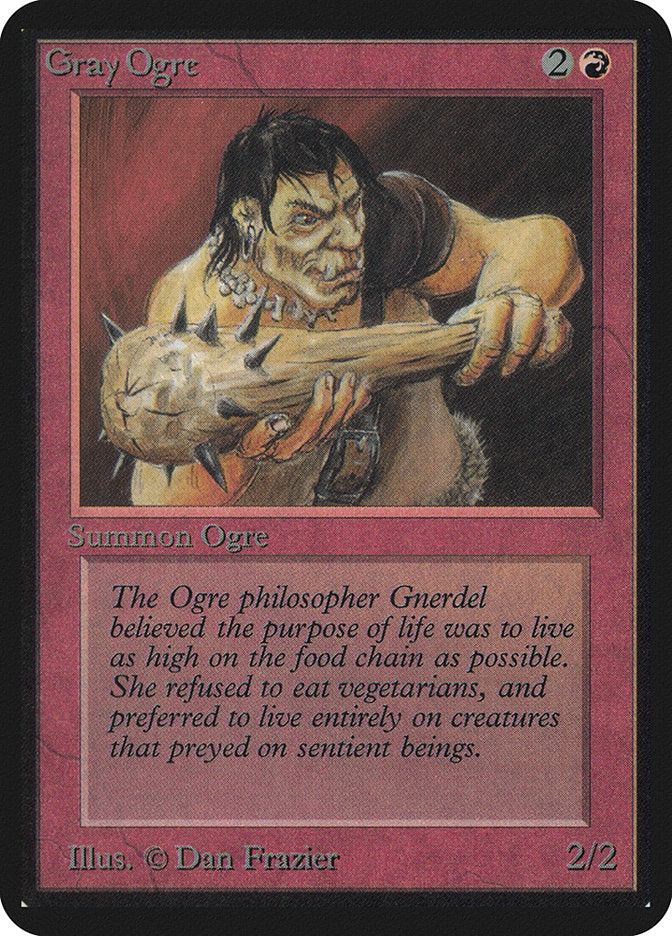 Gray Ogre [Alpha Edition] | Good Games Morley