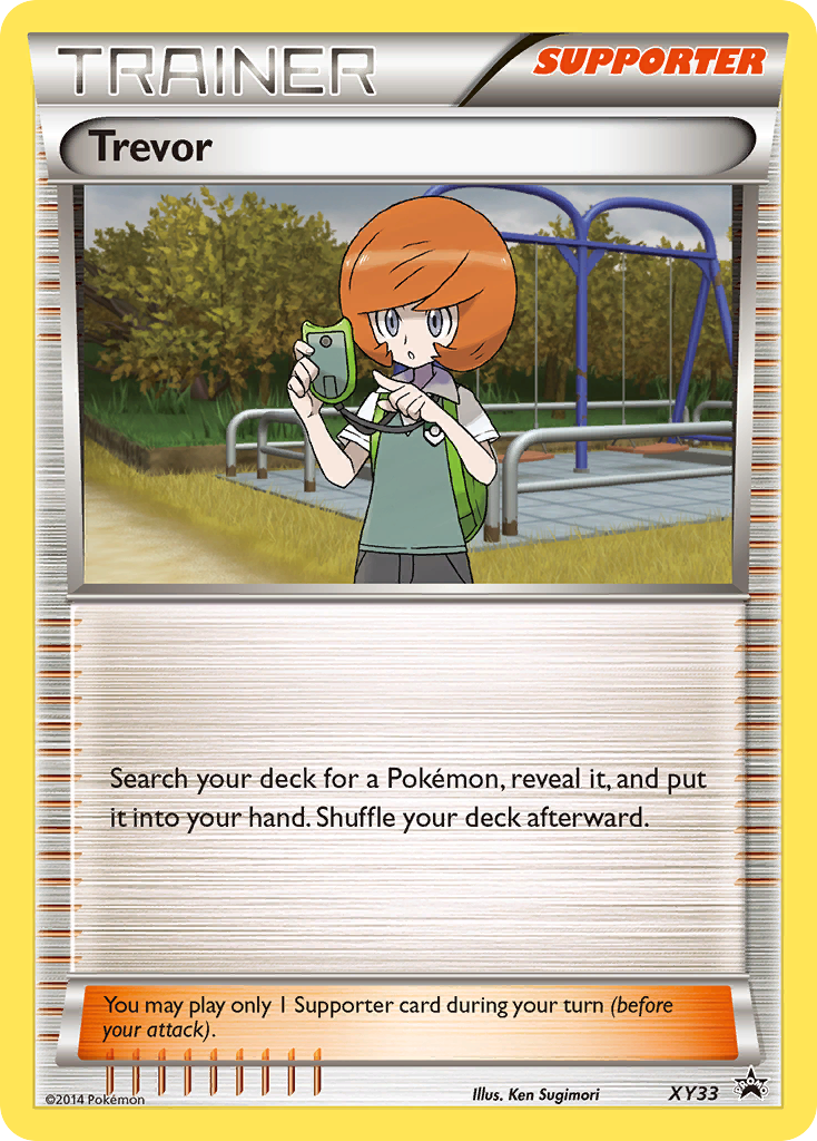 Trevor (XY33) [XY: Black Star Promos] | Good Games Morley