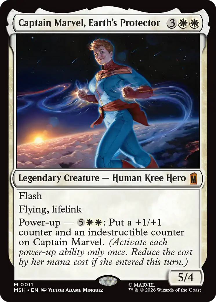 Captain Marvel, Earth's Protector [Marvel Super Heroes] | Good Games Morley