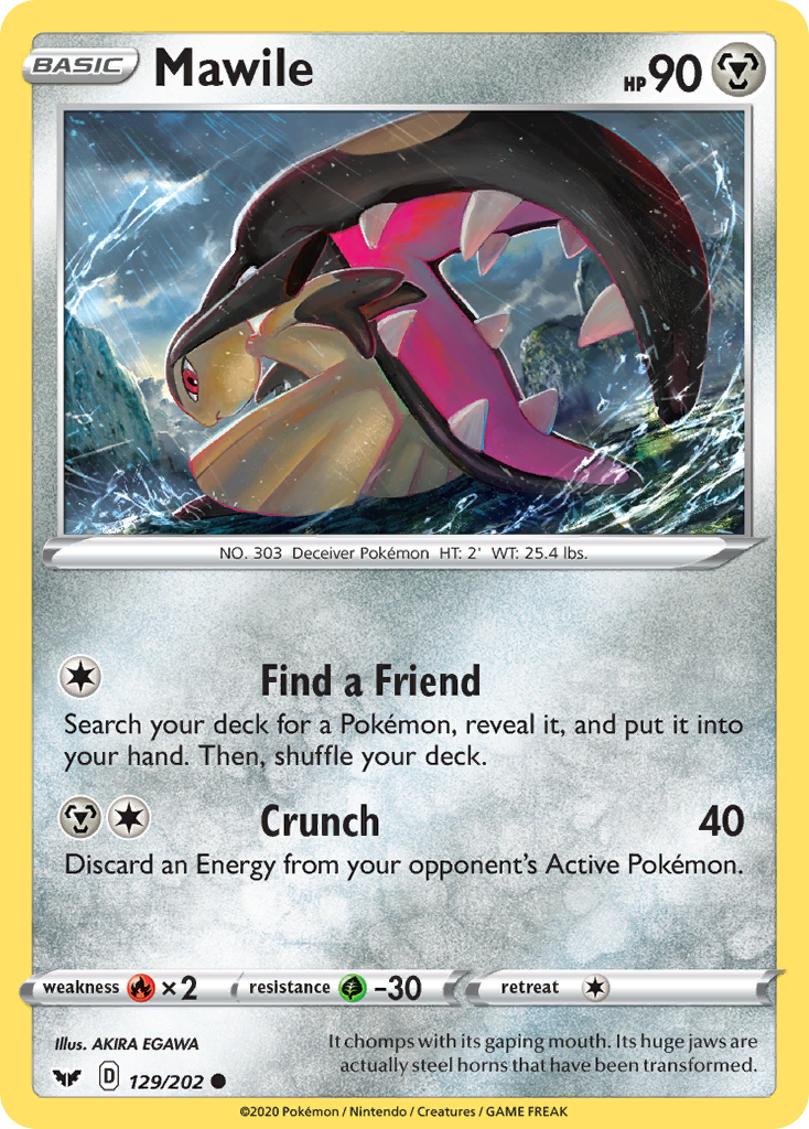 Mawile (129/202) [Sword & Shield: Base Set] | Good Games Morley