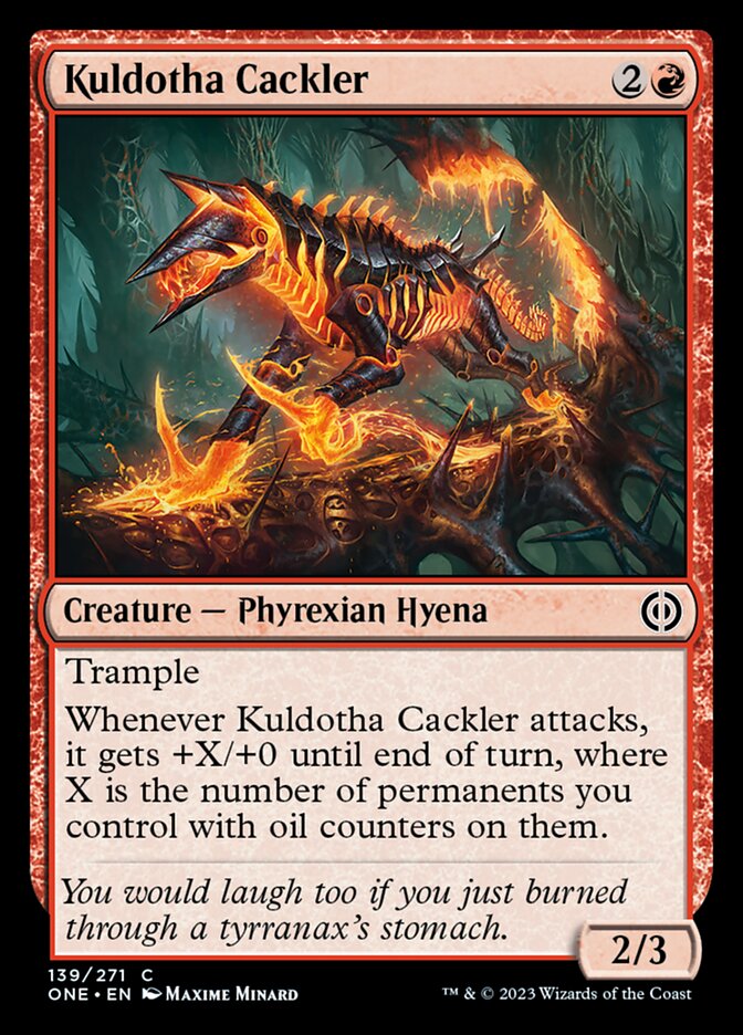 Kuldotha Cackler [Phyrexia: All Will Be One] | Good Games Morley