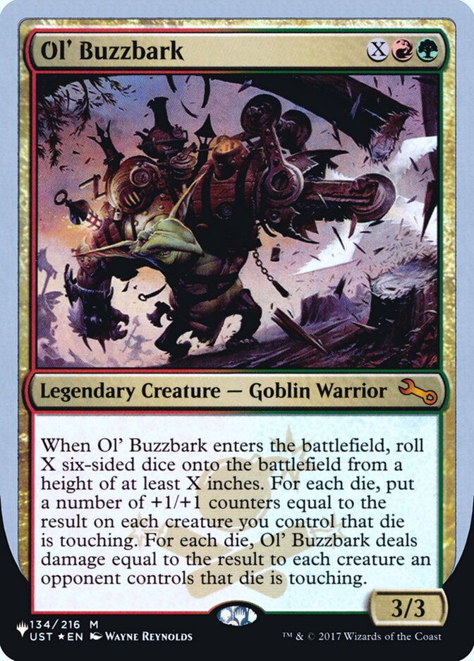 Ol' Buzzbark (Unfinity Foil Edition) [The List] | Good Games Morley