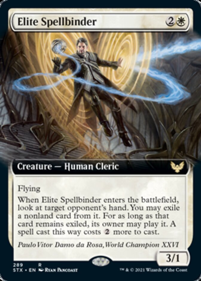 Elite Spellbinder (Extended Art) [Strixhaven: School of Mages] | Good Games Morley