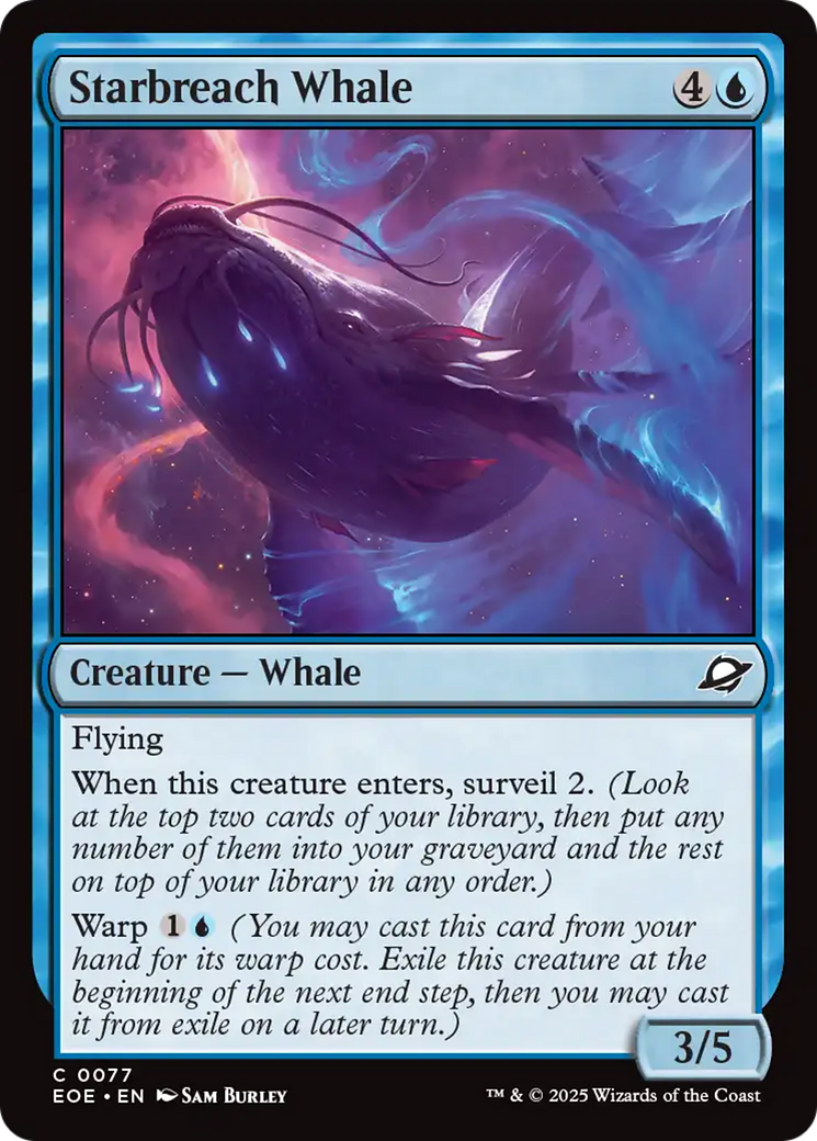 Starbreach Whale [Edge of Eternities] | Good Games Morley