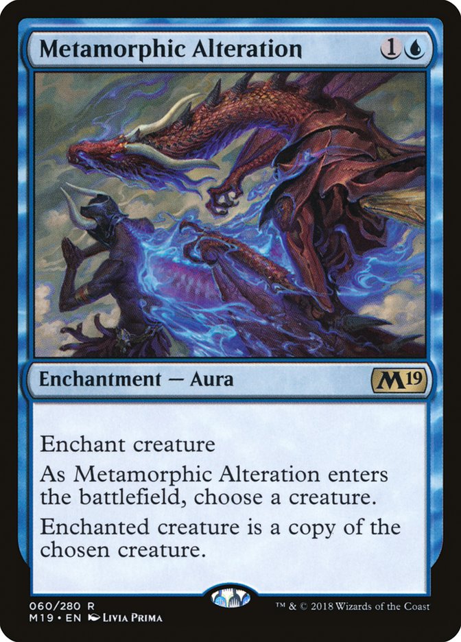 Metamorphic Alteration 60/280 (Core Set 2019)  | Good Games Morley