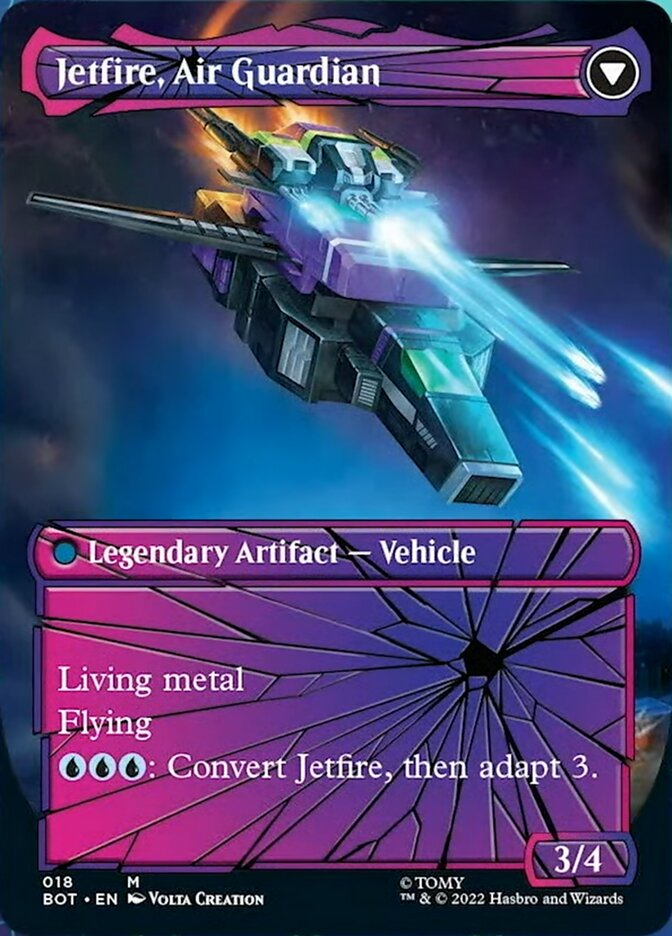 Jetfire, Ingenious Scientist // Jetfire, Air Guardian (Shattered Glass) [Transformers] | Good Games Morley